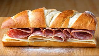Panino con salame