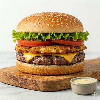 Hamburger empire cheese