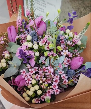 Ramo Variado Con Tulipanes