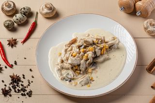 Фрикасе с курицей и грибами (250гр)