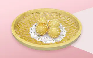 80. Bolitas De Sésamo Dulce (4 Pzs.)