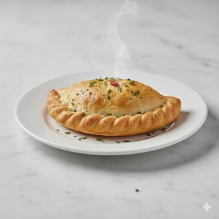 Empanada Queso, Cebolla Y Olivas 