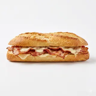 Bocata de Bacon con Queso