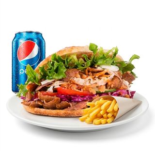 Menú Pita Kebab