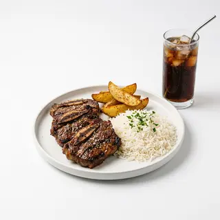 Plato De Churrasco De Ternera