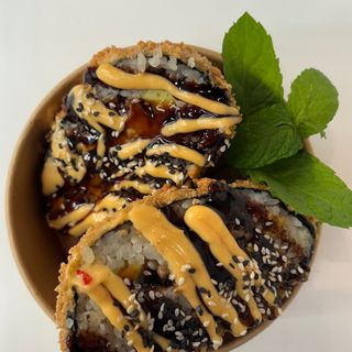 Sushi Burger”Salmon”