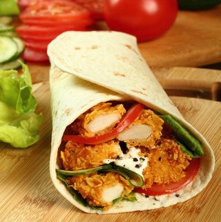 Piadina cottlette di pollo