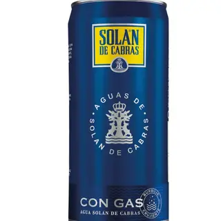 Agua con gas 