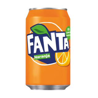 Fanta de naranja 