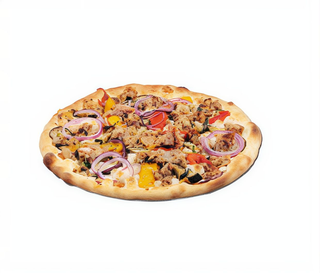 Pizza seekh kebab (24 cm.)