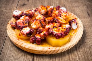Ración de Pulpo A La Gallega