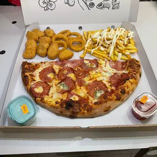 Quatrro Formaggi&Crispy box
