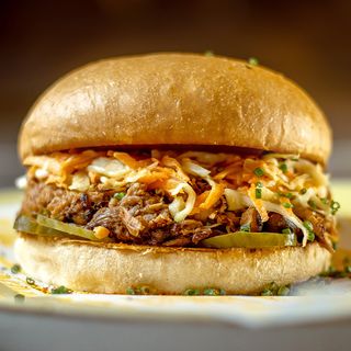 Sándwich De Cerdo Pulled Pork