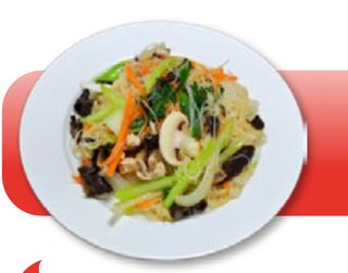 64-Fideos de arroz con verduras