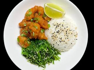 ПОПКОРН КРЕВЕТКИ ХІЯШІ З СОУСОМ САТАЙ