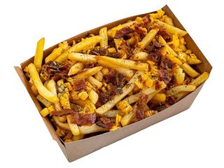 Frytki z Bekonem i Serem