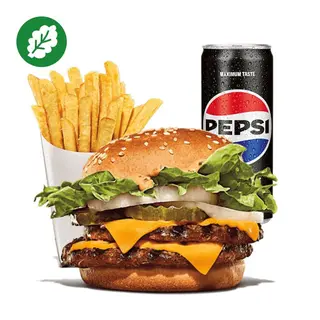 Plant-Based Big King Zestaw