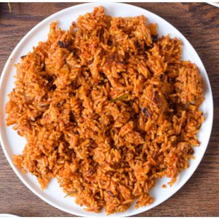 Mini Smoky Jollof & Grilled Chicken