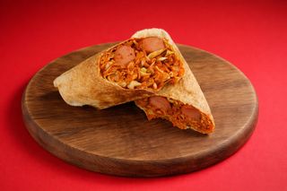 Mega shawarma  + a sides + drink