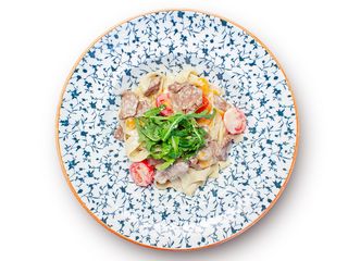 З сиром чедер і телятиною (300g)