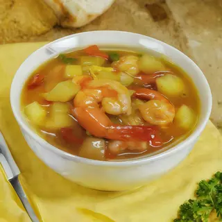 Gambas agridulces