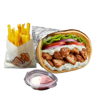 Makloub Shawarma + Frites