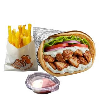Makloub Shawarma + Frites