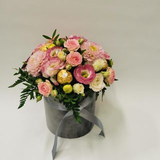 Flowerbox / Box kwiatowy "Pudrowy Sen"