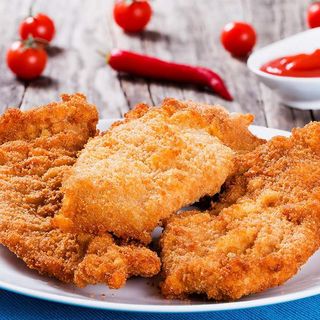 Plat Escalope Panée