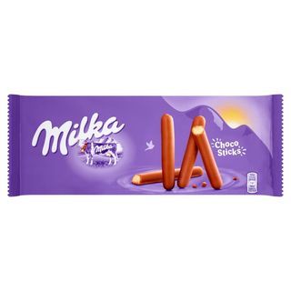 Ciastka Milka Lila Stix 112g