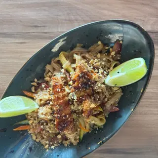 Pad thai de pollo
