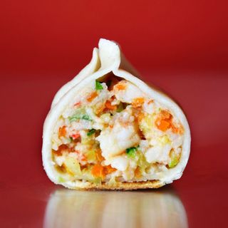 Ravioli di gamberi alla piastra 10pz