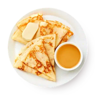 Блин с натуральным цветочным медом