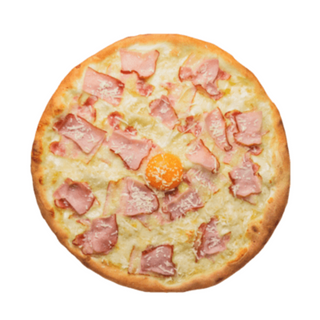 25 піца карбонара гаряча