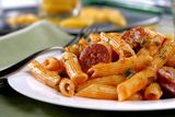 Macarrones con Chorizo