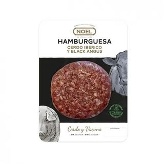 Hamburguesa De Vacuno Black Angus Y Cerdo Ibérico 180 Gr.