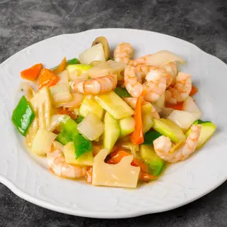 Chop Suey De Gambas