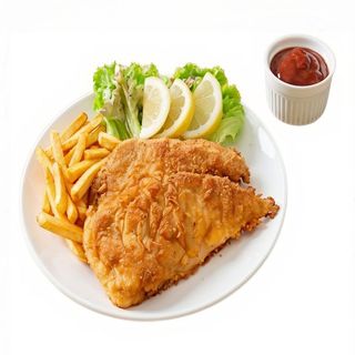 Pollo Con Patatas Fritas