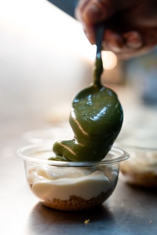 Cheesecake De Pistacho