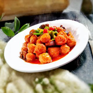 52 Фрикадельки в томатном соусе 红烧丸子