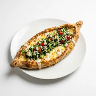 Pizza Pide Quesos (Mediana)