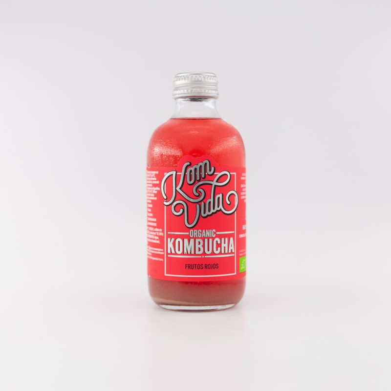 Kombucha de Frutos Rojos