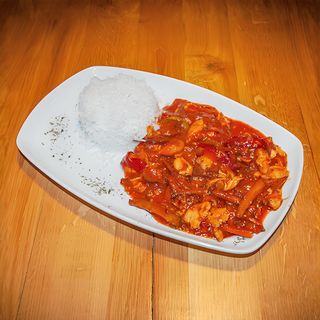 Wok piletina  300 gr