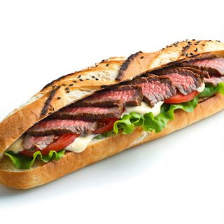 Bocadillo de filete ternera