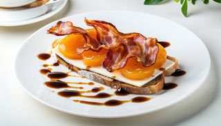 Bacon, apricot & brie