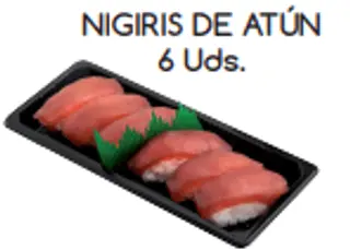 14. Nigiris De Atún (6 Uds.)