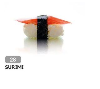 28. Nigiri surimi 4 pezzi