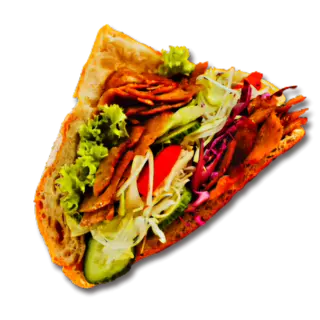Kebab na grubym cieście