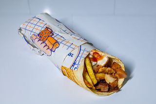 Shaorma la lipie de pui