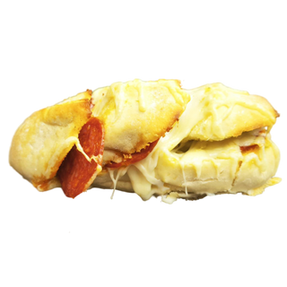 Pan de ajo com chorizo picante y queso 